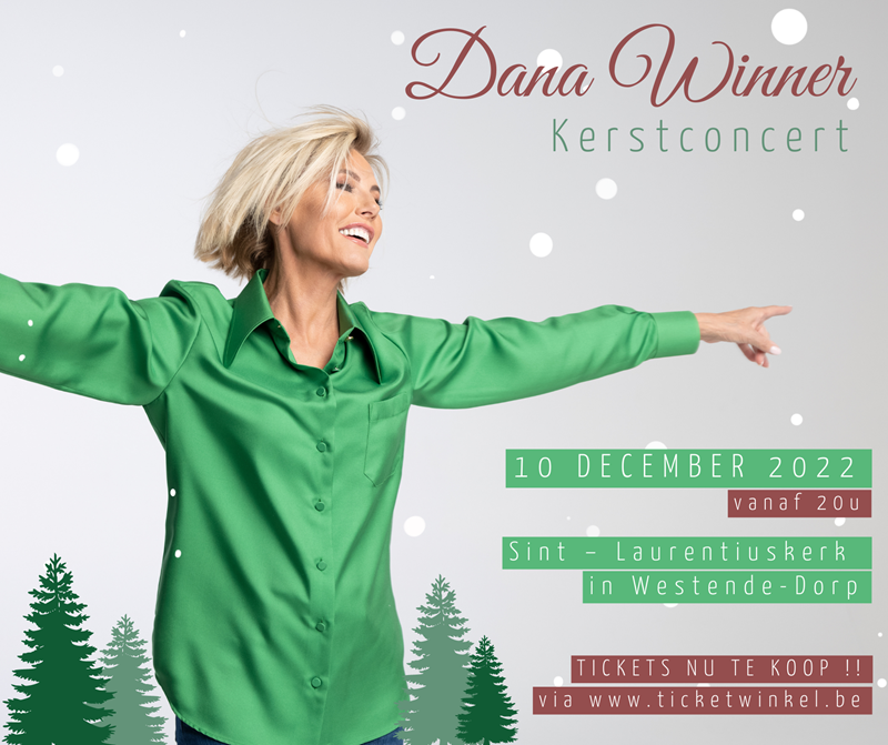 Kerstconcert met Dana Winner